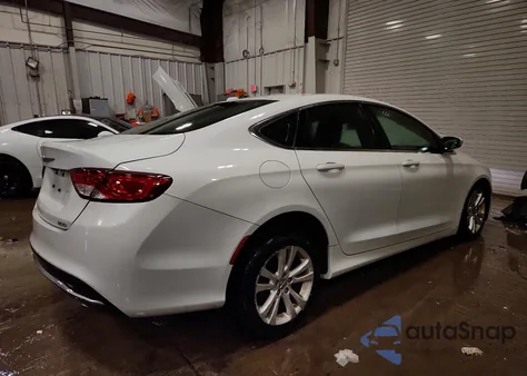 2015 Chrysler 200 Limited from USA, damaged, VIN 1C3CCCAB2FN555814